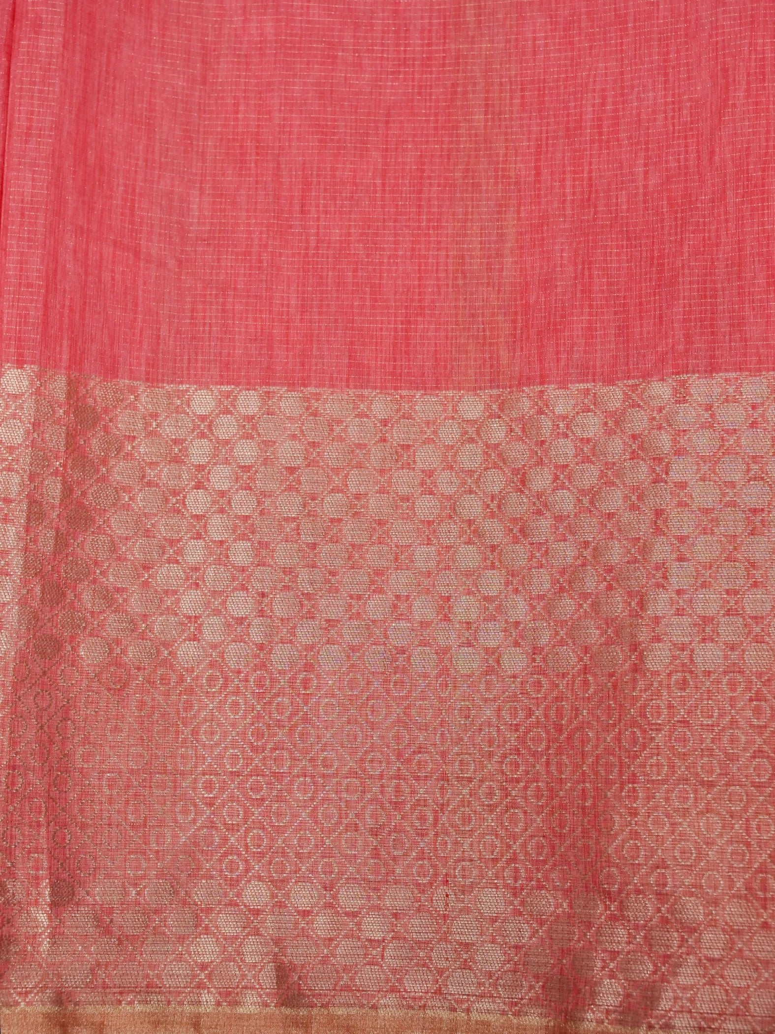 Banarasi Tassar silk zari linning skurt Buta border banarasi pallu with jacquard Blouse