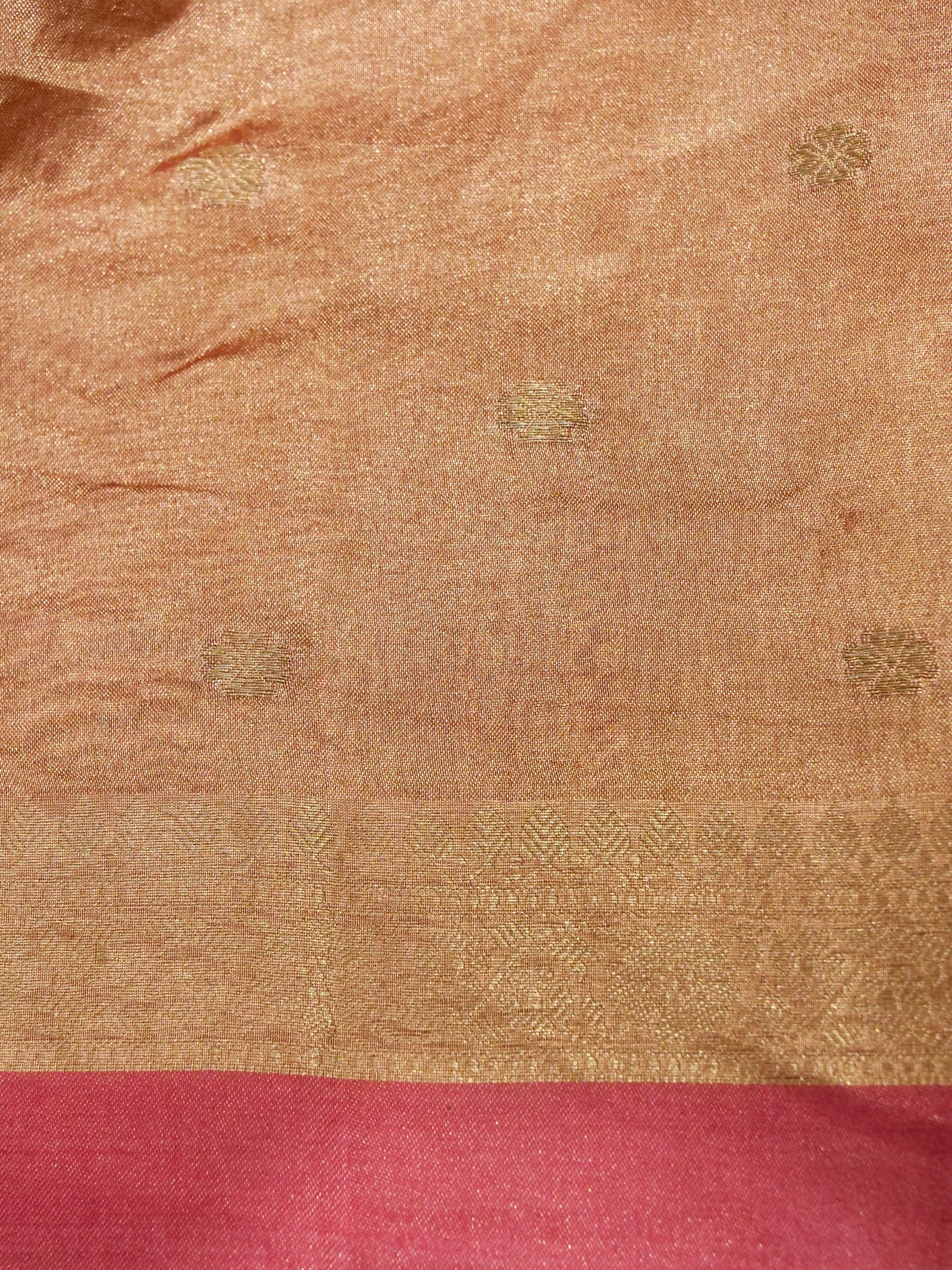 Banarasi Pure Tissue Silk Reshami Zari