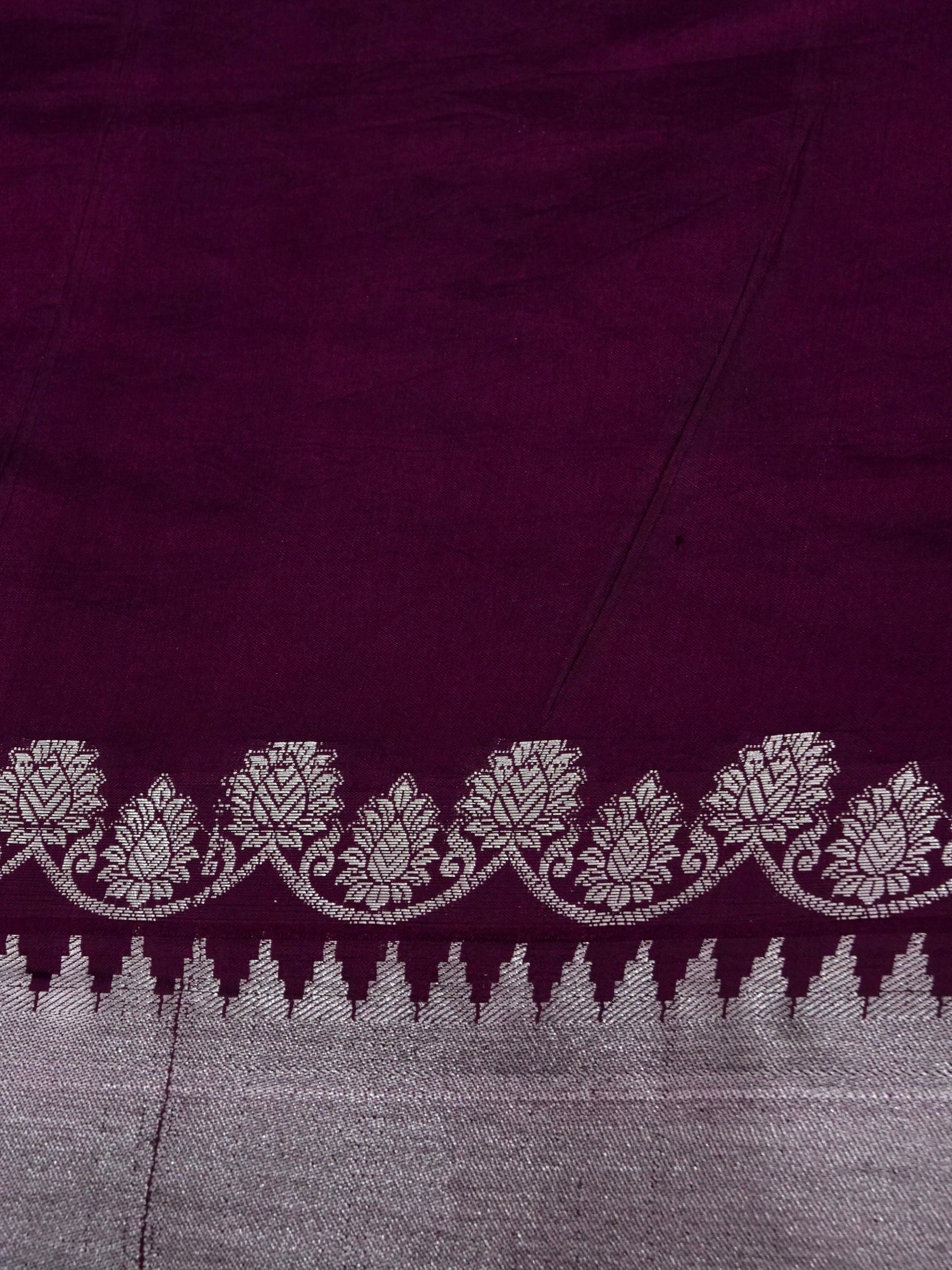 Banarasi pure raw mango silk allover jari box design with Meena  With contrast blouse