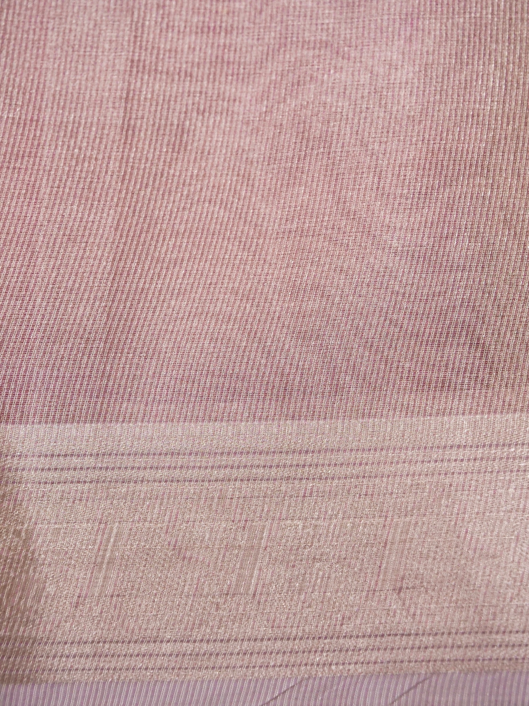 Banarasi tissue silk allover computer embroidery with rangkaat with blouse