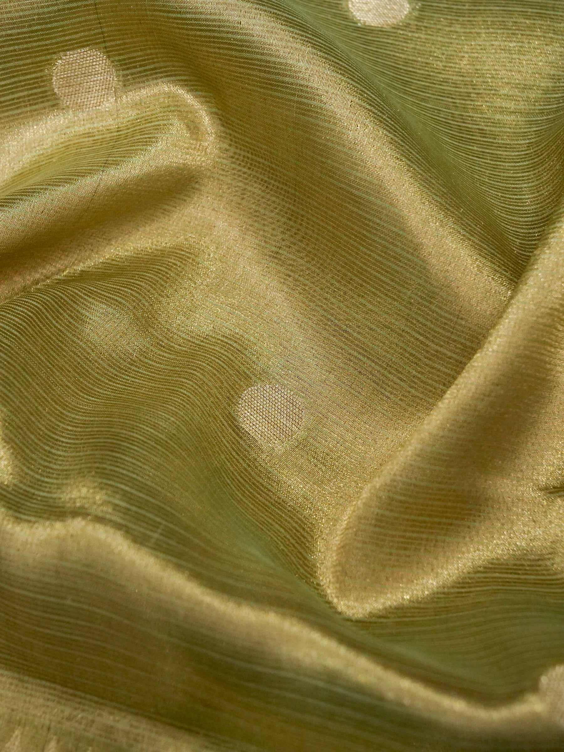 Banarasi Pure Tissue Silk with Resham Meena